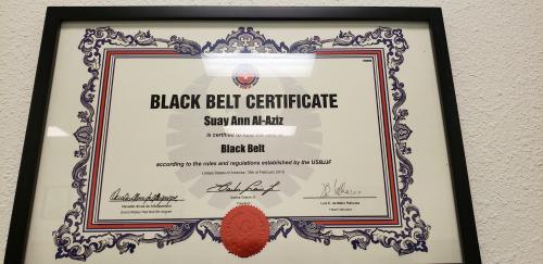 Black belt · February 2, 2019 · Promoted by Master Luiz Palhares