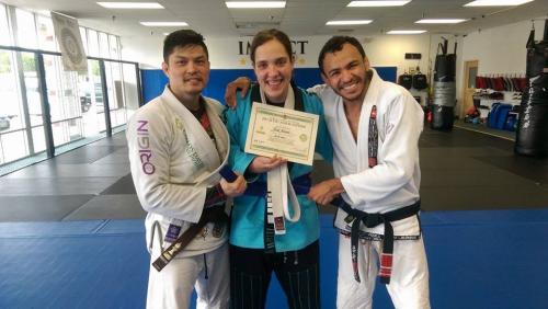 Blue belt · May 7, 2016 · Promoted by Ervin Quintin