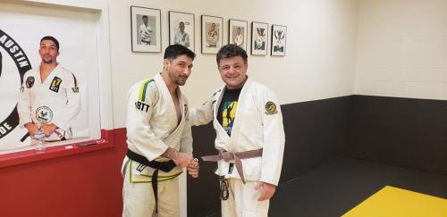 Brown belt · August 12, 2017 · Promoted by Ruy Frade Freesz