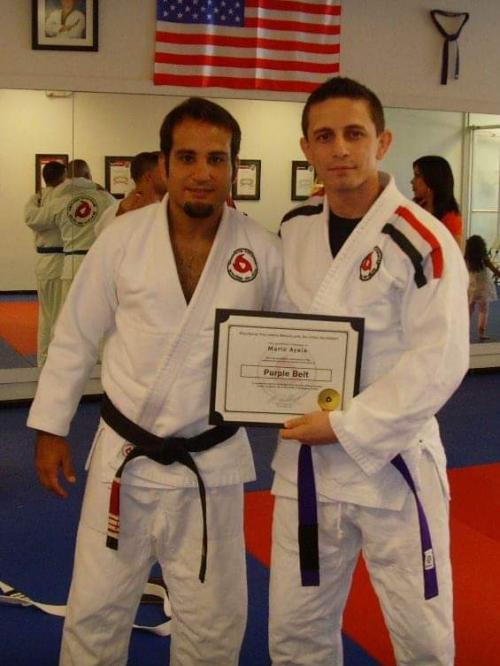 Purple belt · May 2, 2009 · Promoted by Mauricio Villardo