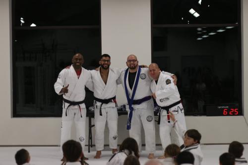 Purple belt · December 14, 2019 · Promoted by Gleidson Cutis