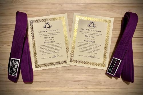 Purple belt · December 2, 2019 · Promoted by Matt Tonubee