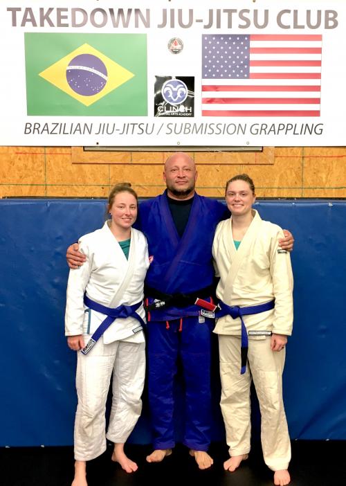 Blue belt · March 4, 2018 · Promoted by Matt Tonubee