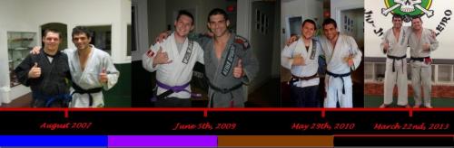 Purple belt · June 5, 2009 · Promoted by Roberto Kaelin