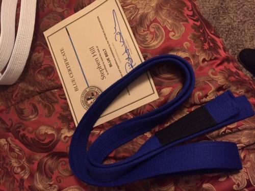 Blue belt · May 29, 2019 · Promoted by Piet Wilhelm