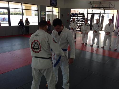 Blue belt · December 7, 2013 · Promoted by Brian Wells