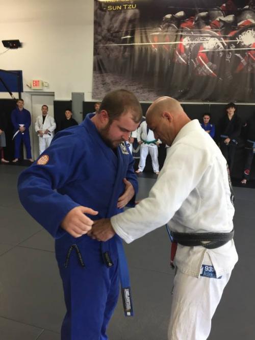 Blue belt · April 24, 2017 · Promoted by Christian Derr
