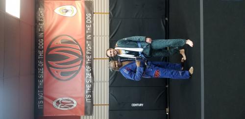 Blue belt · December 5, 2019 · Promoted by Kentrick Coleman
