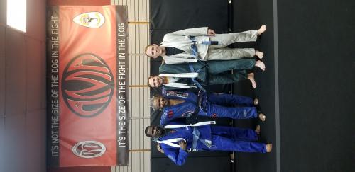 Blue belt · December 5, 2019 · Promoted by Kentrick Coleman