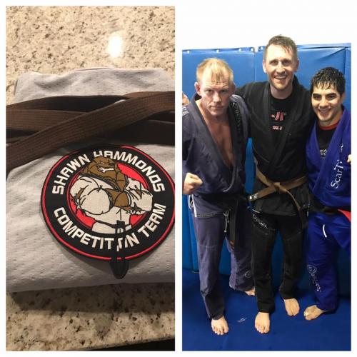 Brown belt · February 18, 2017 · Promoted by Shawn Hammonds