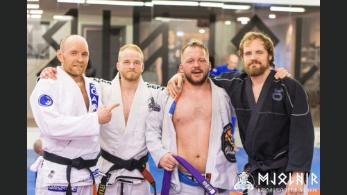 Purple belt · May 14, 2018 · Promoted by Gunnar Nelson