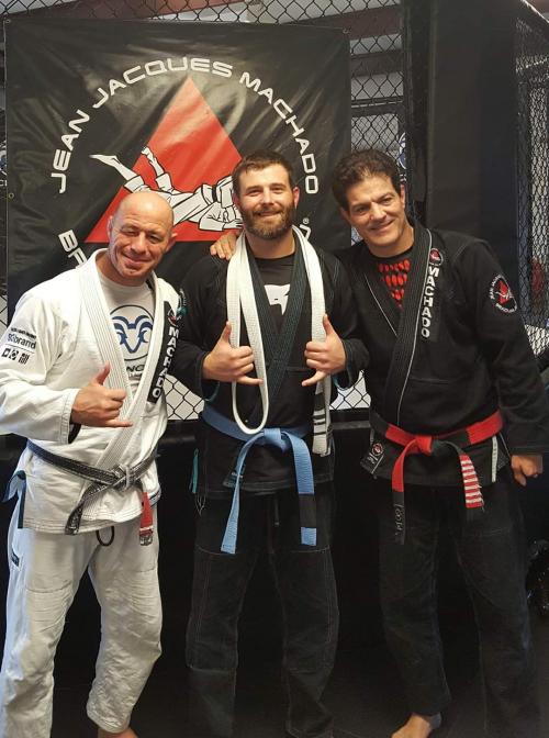 Blue belt · December 2, 2017 · Promoted by Christian Derr