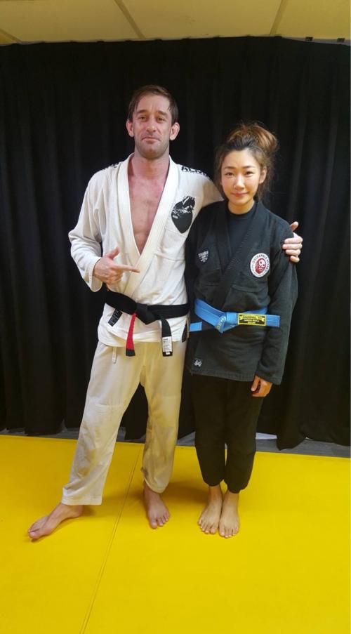 Blue belt · September 16, 2018 · Promoted by Daniel Reid