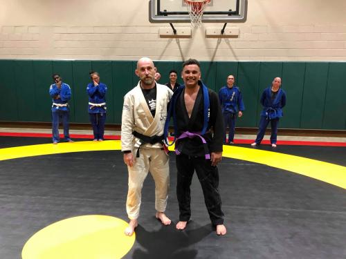 Purple belt · September 27, 2019 · Promoted by Nic Cartwright