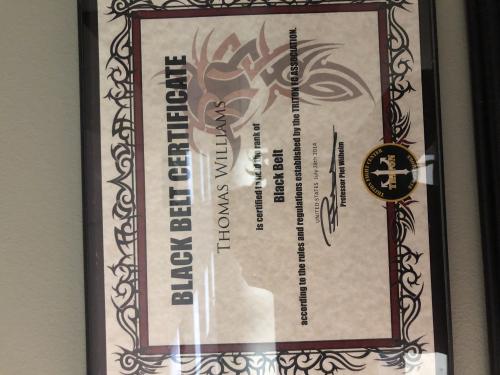 Black belt · July 28, 2014 · Promoted by Piet Wilhelm