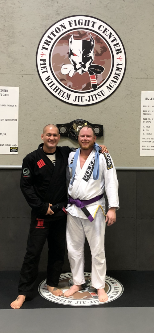 Purple belt · December 24, 2017 · Promoted by Piet Wilhelm
