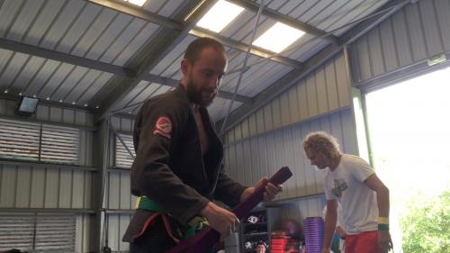 Purple belt · December 5, 2015 · Promoted by Christian Graugart