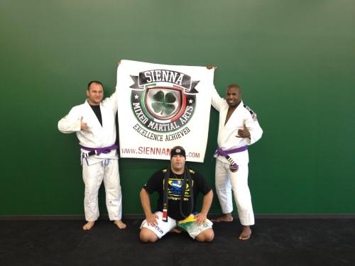 Purple belt · April 2, 2012 · Promoted by Marco Delima