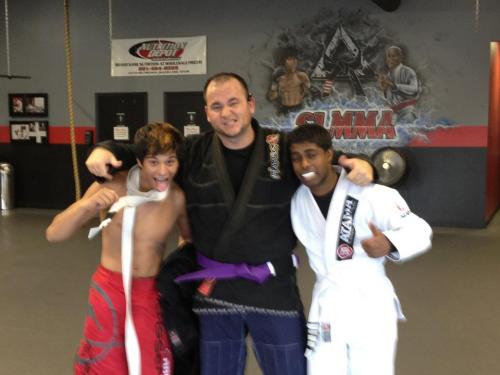 Purple belt · April 2, 2012 · Promoted by Marco Delima