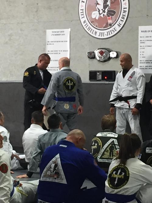 Blue belt · June 18, 2018 · Promoted by Piet Wilhelm