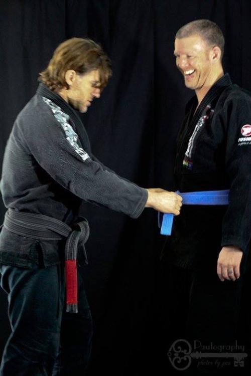 Blue belt · November 13, 2010 · Promoted by Jeff Jimmo