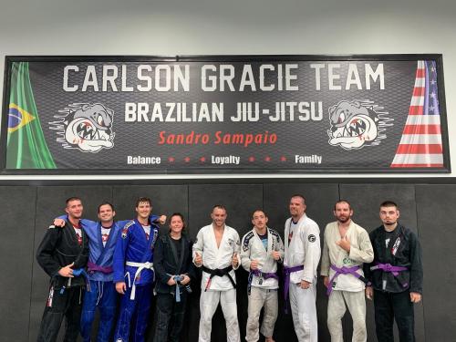 Purple belt · October 26, 2019 · Promoted by Brian Foster