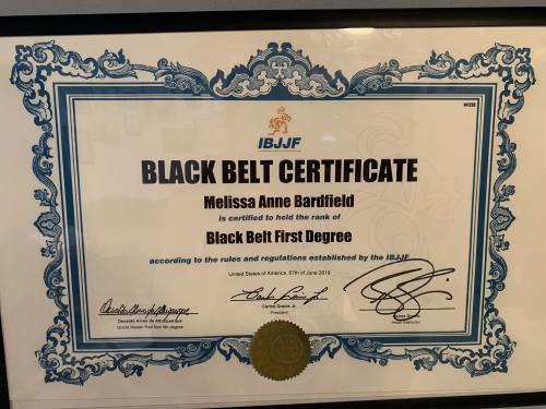 Black belt · October 11, 2015 · Promoted by Renzo Gracie