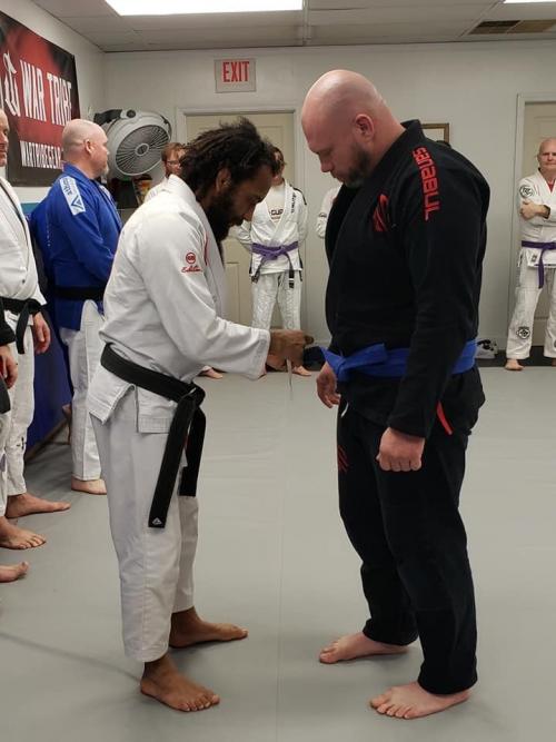 Blue belt · December 10, 2018 · Promoted by Ethan Moses