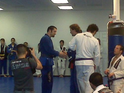 Blue belt · March 13, 2010 · Promoted by Frost Murphy