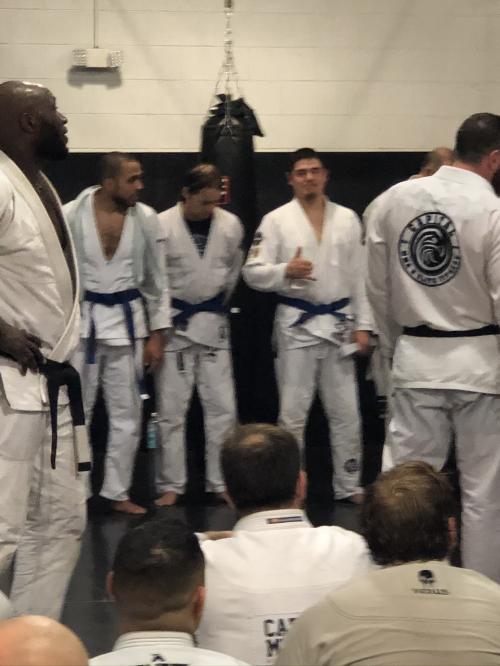 Blue belt · November 23, 2019 · Promoted by Jeremy Lafreniere