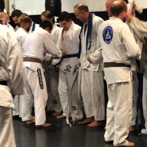 Blue belt · November 23, 2019 · Promoted by Jeremy Lafreniere