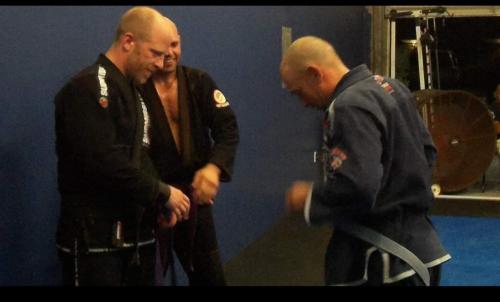 Purple belt · August 23, 2011 · Promoted by Jason Bell