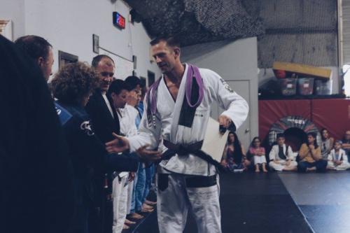 Brown belt · May 4, 2017 · Promoted by Alan Shebaro