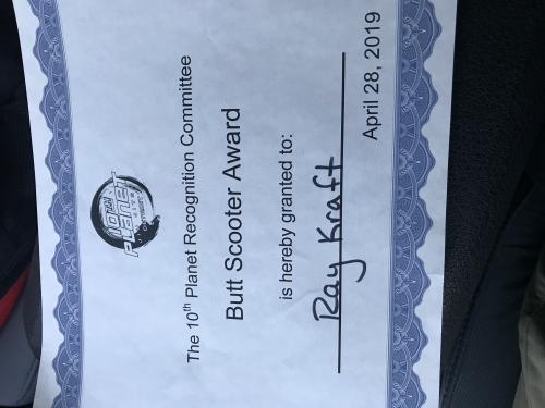 Purple belt · April 28, 2019 · Promoted by Adlai Cleveland