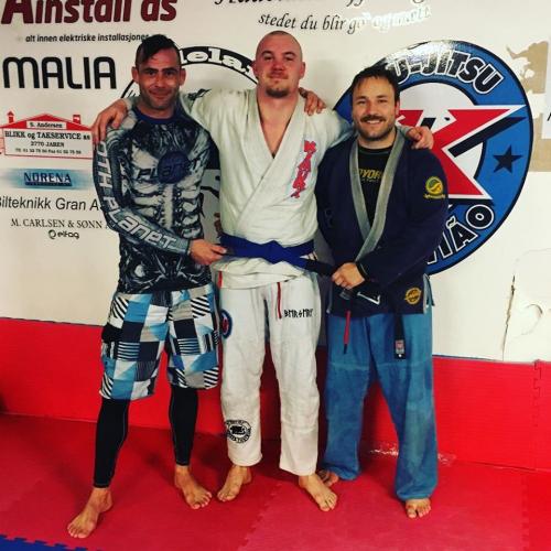 Blue belt · December 13, 2017 · Promoted by Martin Sikveland