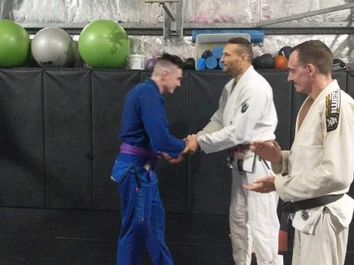 Purple belt · March 1, 2019 · Promoted by Garrett Maunder