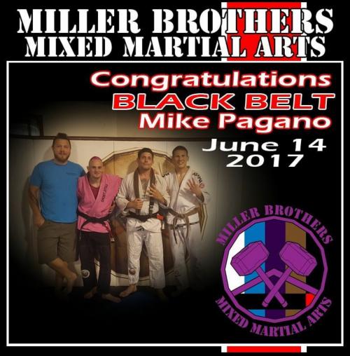 Black belt · June 14, 2017 · Promoted by Sean “Shorty Rock” Santella