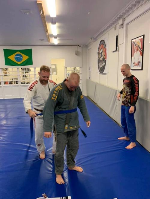 Blue belt · October 7, 2019 · Promoted by Michael Rasmussen