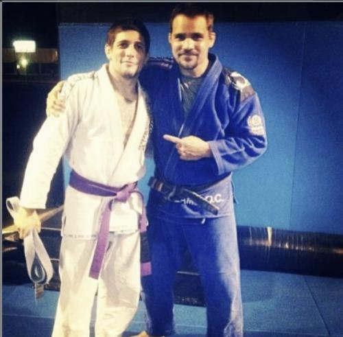 Purple belt · October 4, 2013 · Promoted by Royce Gracie