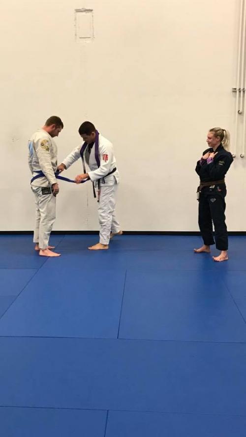 Purple belt · December 20, 2018 · Promoted by James Clingerman