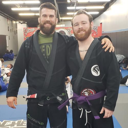 Purple belt · February 26, 2019 · Promoted by Nick \\"Chewy\\" Albin