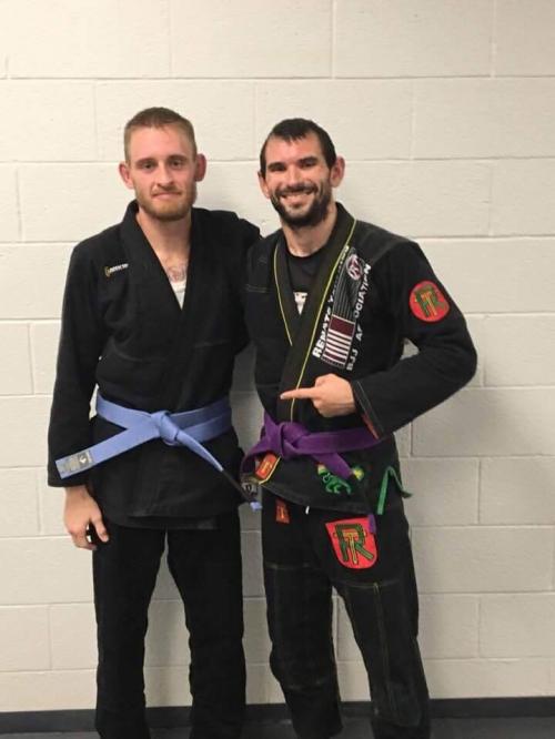 Purple belt · July 13, 2019 · Promoted by Micheal South