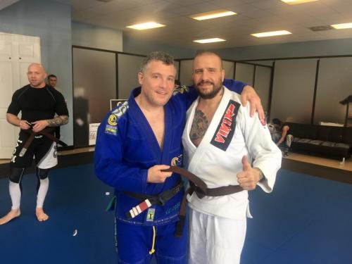 Brown belt · January 18, 2015 · Promoted by Rob Kahn