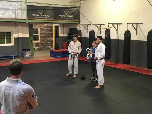 White belt · April 24, 2017