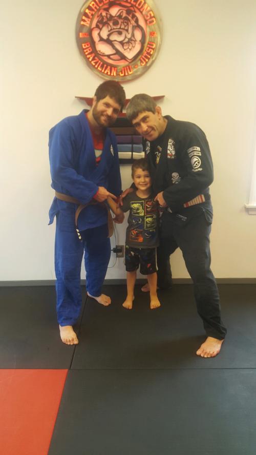 Brown belt · November 15, 2017 · Promoted by Kevin Watson