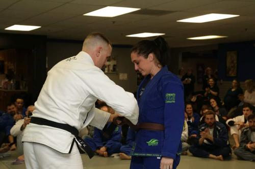 Brown belt · January 11, 2019 · Promoted by Steven Combs