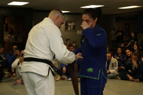 Brown belt · January 11, 2019 · Promoted by Steven Combs