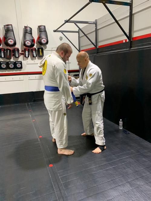 Blue belt · November 18, 2019 · Promoted by R. David Gonzalez