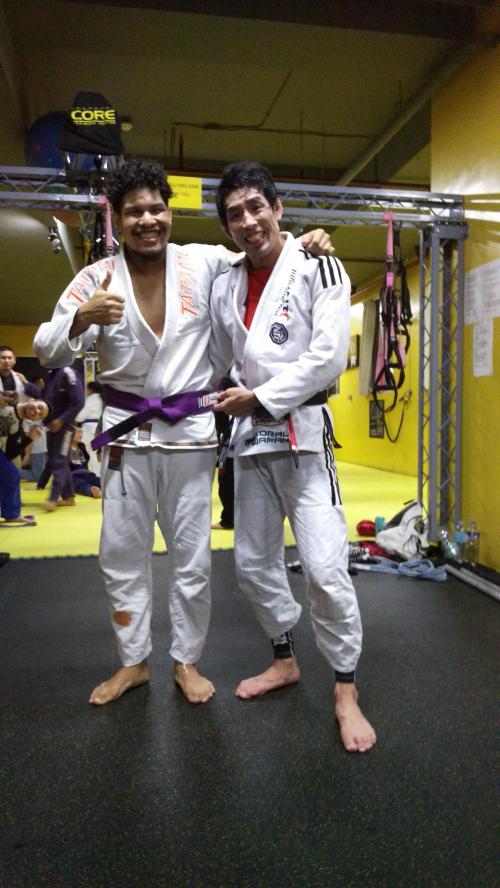 Purple belt · April 7, 2018 · Promoted by Kohei Nishibayashi