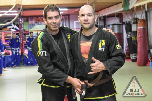 Brown belt · December 1, 2019 · Promoted by Stephane Gareau